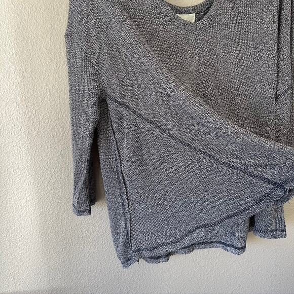 Anthropologie Deletta Millipa Oversize High Low Cold Shoulder Pullover Blouse XS - Picture 9 of 12